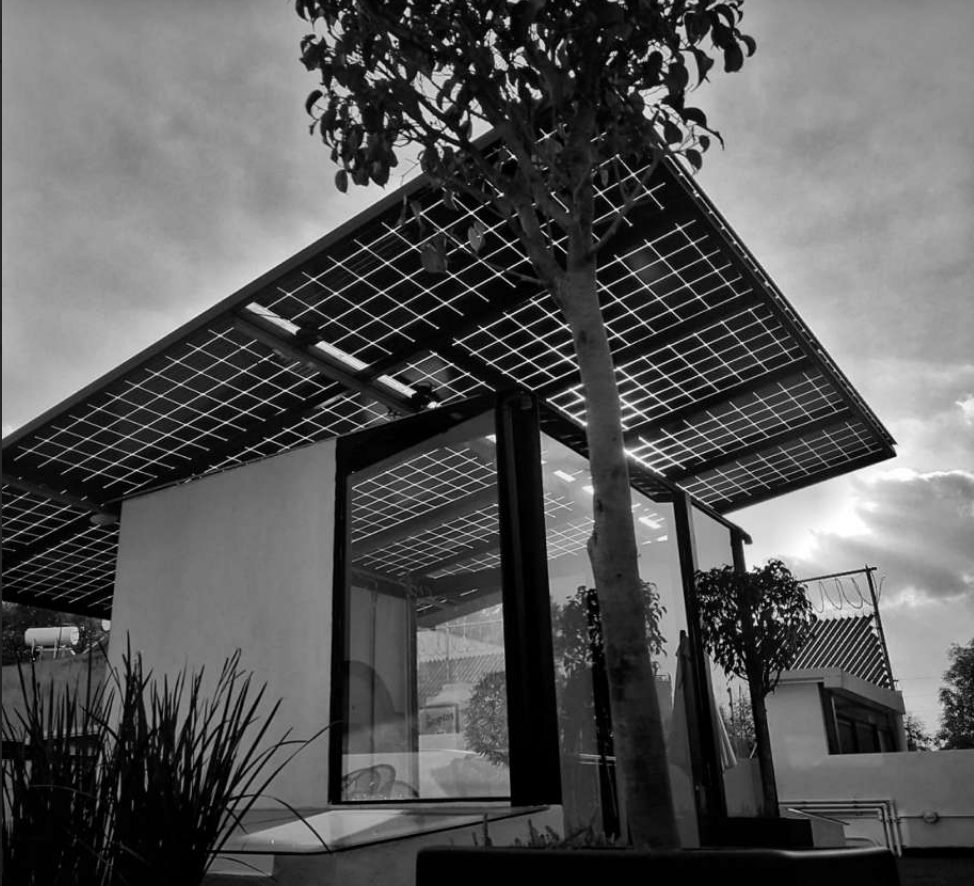 Arquitectura con paneles solares